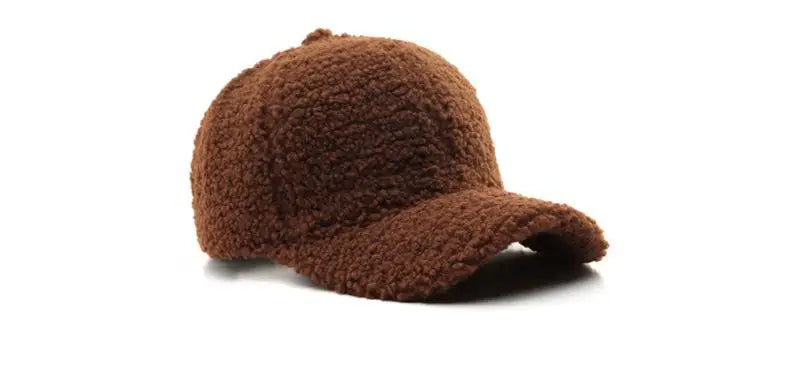 Lamb Wool Baseball Cap